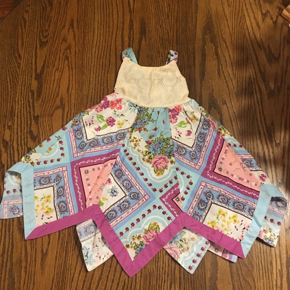 Toddler flower dress.